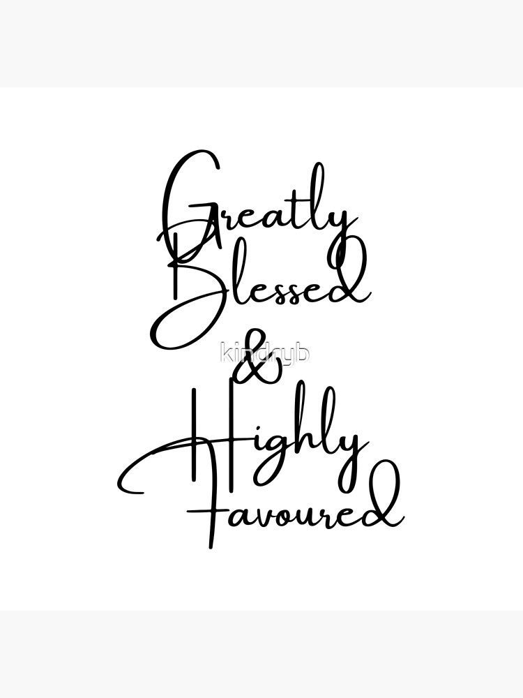 Greatly Blessed {Tote Bag} Greatly Blessed {Tote Bag}