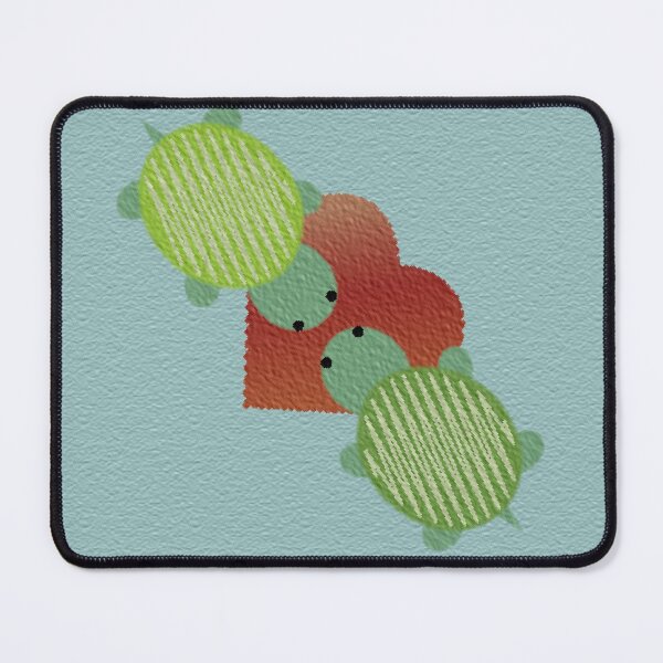 Item preview, Turtle Love Blue Background designed and sold by Hedgie Designs.