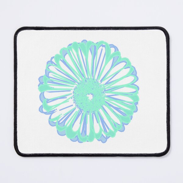 Item preview, Turquoise and Blue Daisy designed and sold by Hedgie Designs.