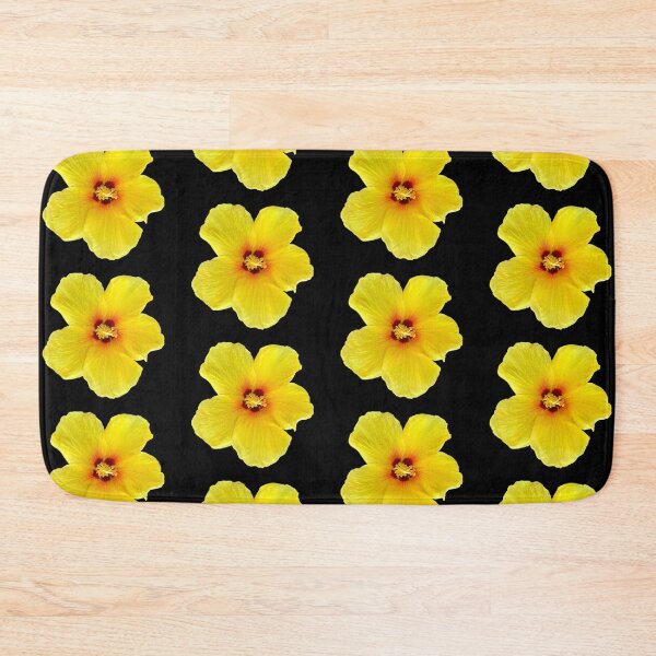 Item preview, Yellow Hibiscus Photograph Die Cut Hawaiian Flower designed and sold by MOP-tees.
