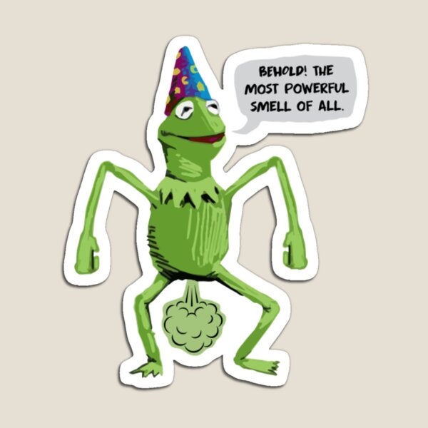 Item preview, Kermit The Frog BEHOLD the most powerful smell of all designed and sold by NathanWilso.