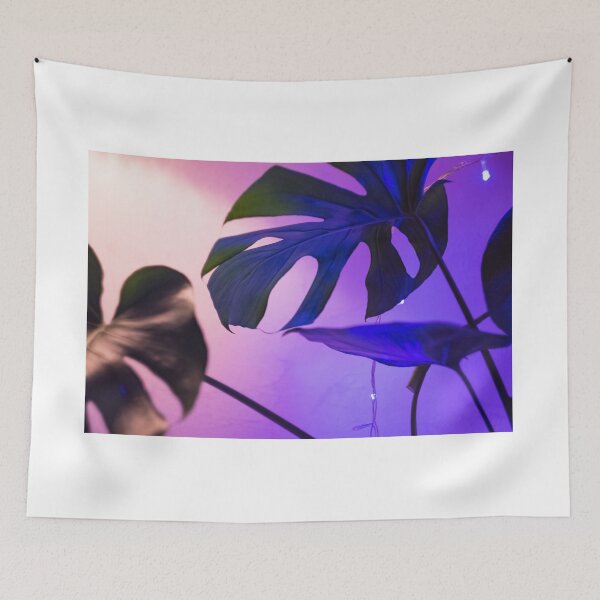 Item preview, Neon Purple Palm Leaf designed and sold by newburyboutique.