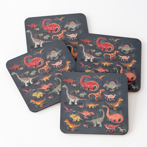 Item preview, Parisian Dinosaurs designed and sold by Katherine Quinn Illustration.