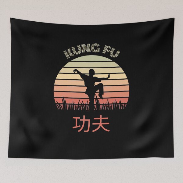 Item preview, Retro Kung Fu | Vintage Style designed and sold by 9N20.