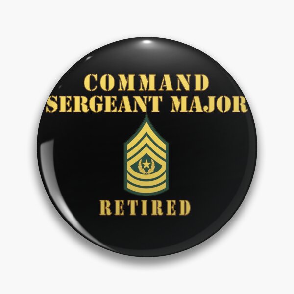 Item preview, Army - Command Sergeant Major - Retired - Line X 300 - Hat designed and sold by Military Insignia Products.