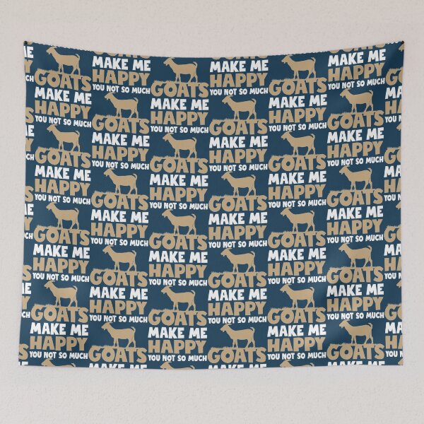 Item preview, Goats make me happy you not so much   designed and sold by Rainboon.
