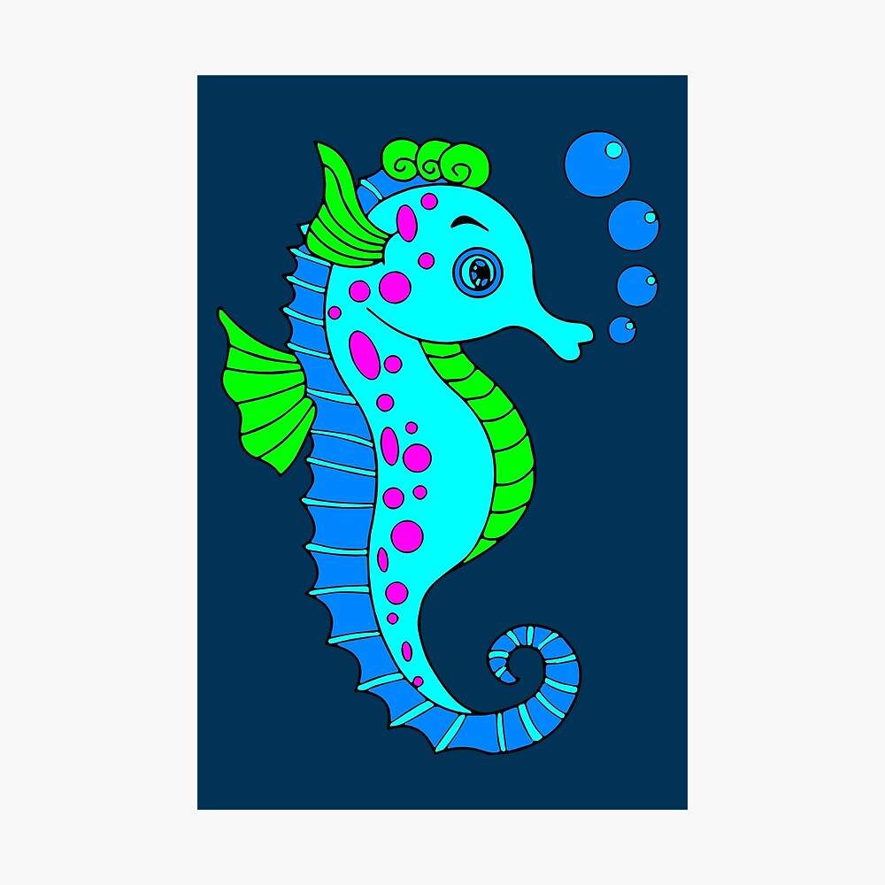 Seahorse Cartoon Seahorse Cartoon