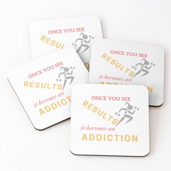 Item preview, Once you see results it becomes addiction  designed and sold by Kinkalow.