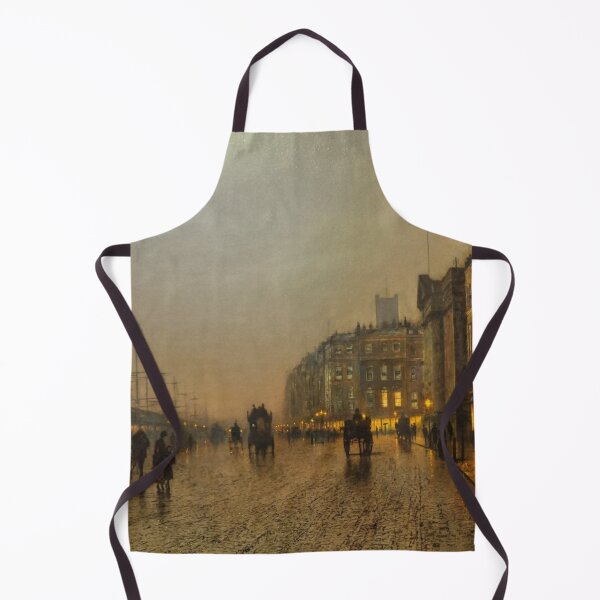 Item preview, John Atkinson Grimshaw's Liverpool from Wapping designed and sold by mosfunky.