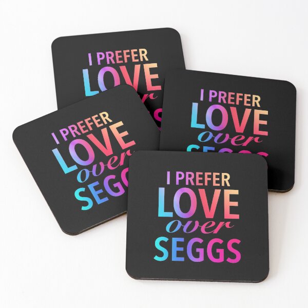 Item preview, I prefer love over seggs - Seggs Meaning designed and sold by Delandor.
