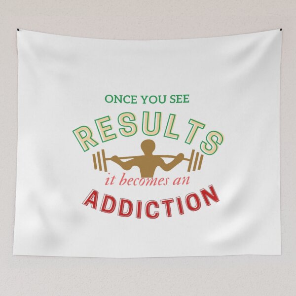 Item preview, Once you see results it becomes addiction  designed and sold by Kinkalow.
