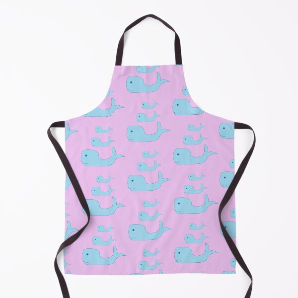 Item preview, A family of three whales in a pink sea designed and sold by lucybrownlane.
