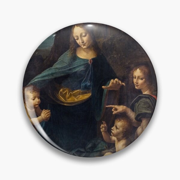 Item preview, The Virgin of the Rocks painting by Leonardo da Vinci – Great Arts designed and sold by InHerits.