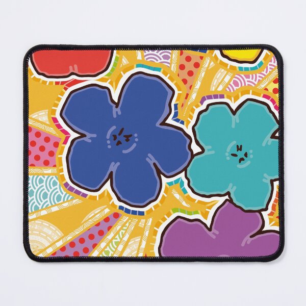 Item preview, Andy Warhol's Flowers | New York Pop Art | Rainbow Bloom | Rainbow floral | Rainbow Surface design | [ DesignBrand Paulo ] designed and sold by DESIGNBRAND.