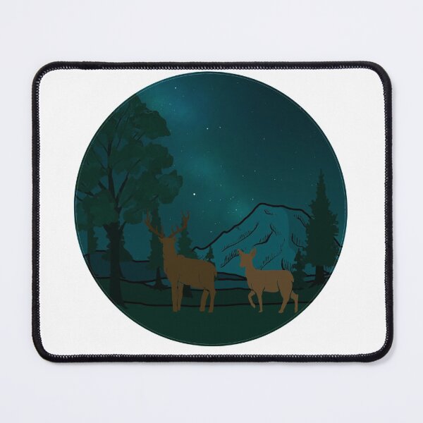 Item preview, Mt Rainier Deer designed and sold by Fernheart Designs.