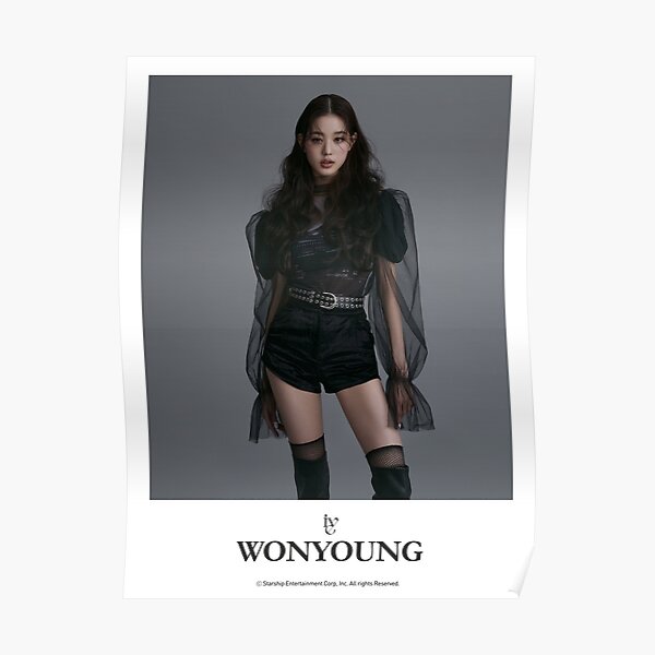 wonyoung - ive debut concept photo (2) Poster