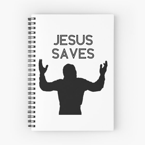 Item preview, Jesus Saves designed and sold by SilkenDove.