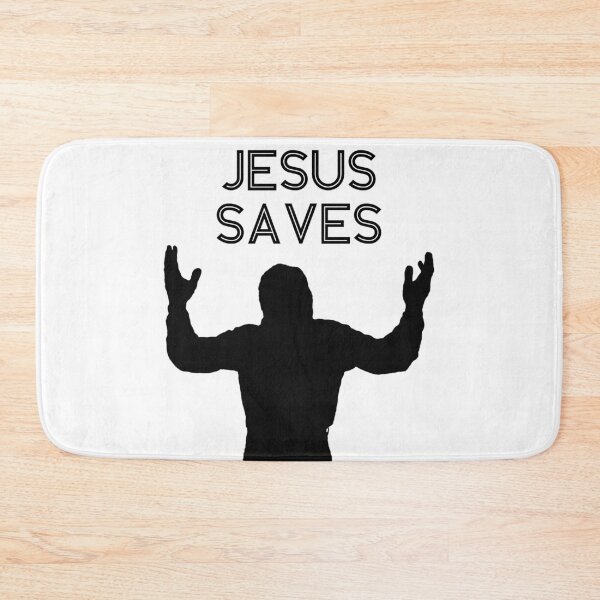 Item preview, Jesus Saves designed and sold by SilkenDove.