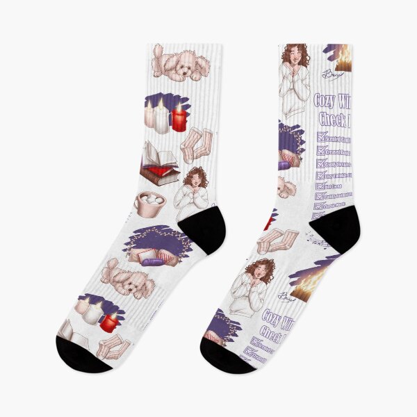 Item preview, Cozy Winter Check List (on white) designed and sold by Brina Williamson.
