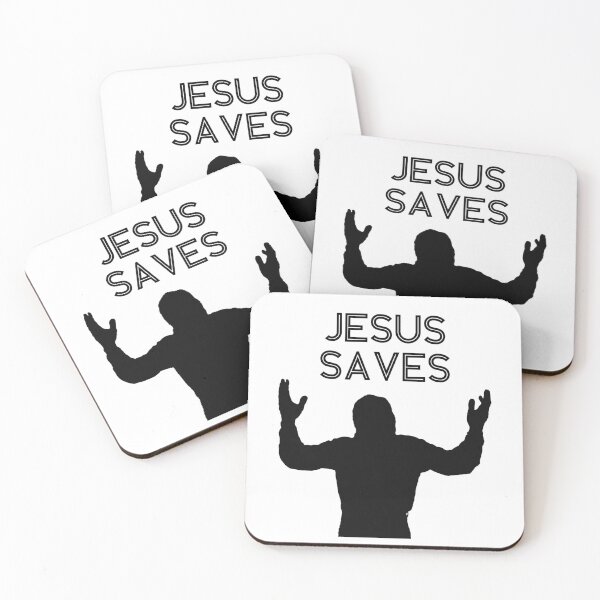 Item preview, Jesus Saves designed and sold by SilkenDove.