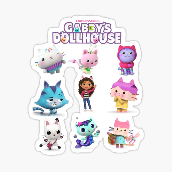 Gabby Dollhouse' Sticker