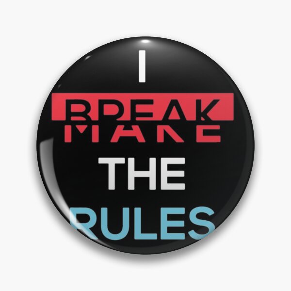 Item preview, I break/make the rules designed and sold by Kawabijutsu21.