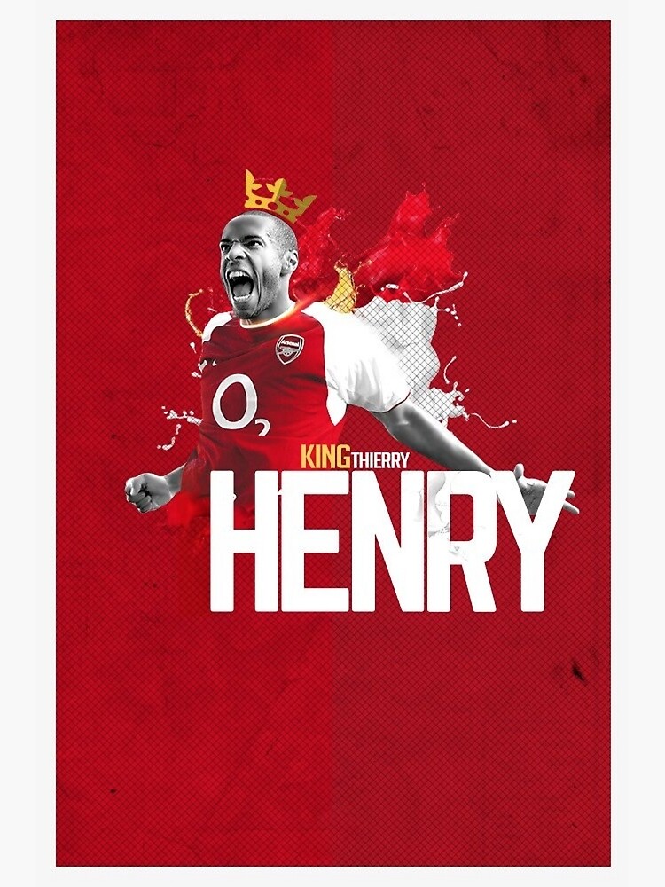 Thierry Henry Jersey Poster for Sale by slawisa