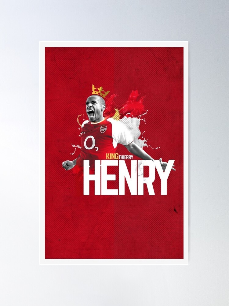 Thierry Henry Jersey Poster for Sale by slawisa