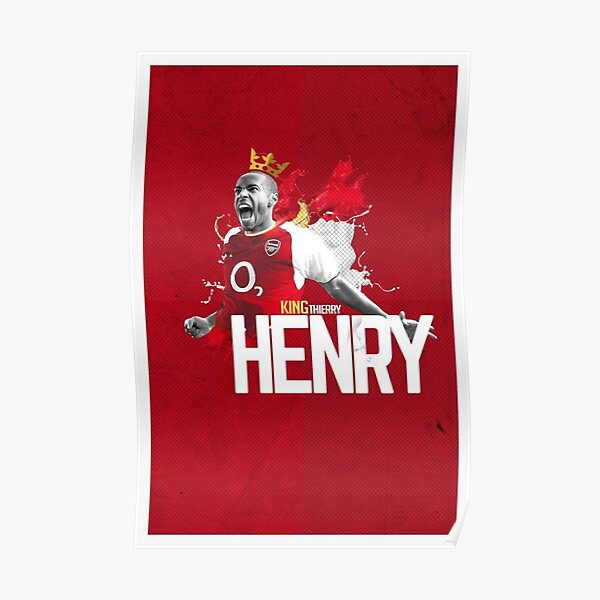 Thierry Henry Poster On Silk <94cm x 60cm, 38inch x 24inch> - 5A5E81