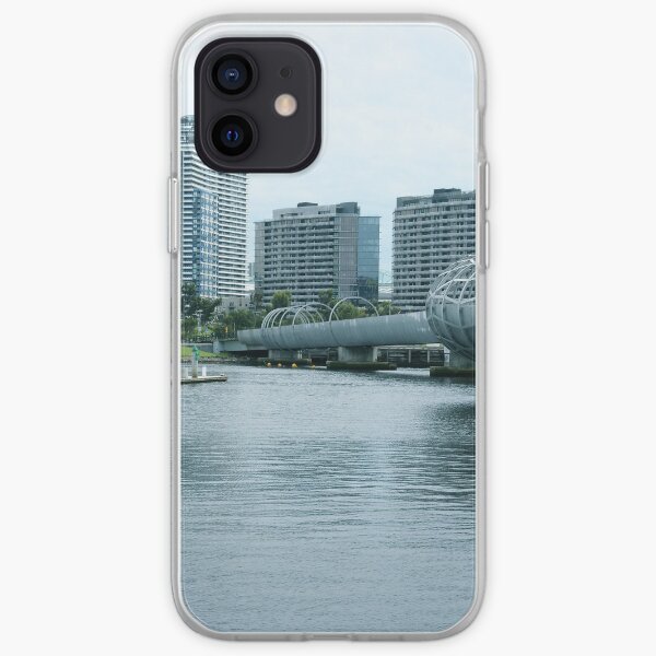 Webb bridge, Docklands iPhone Soft Case