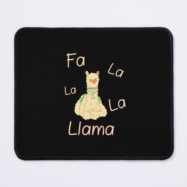 Item preview, fa la la llama christmas lights snowflakes funny llama christmas lover designed and sold by Unicorny-Design.