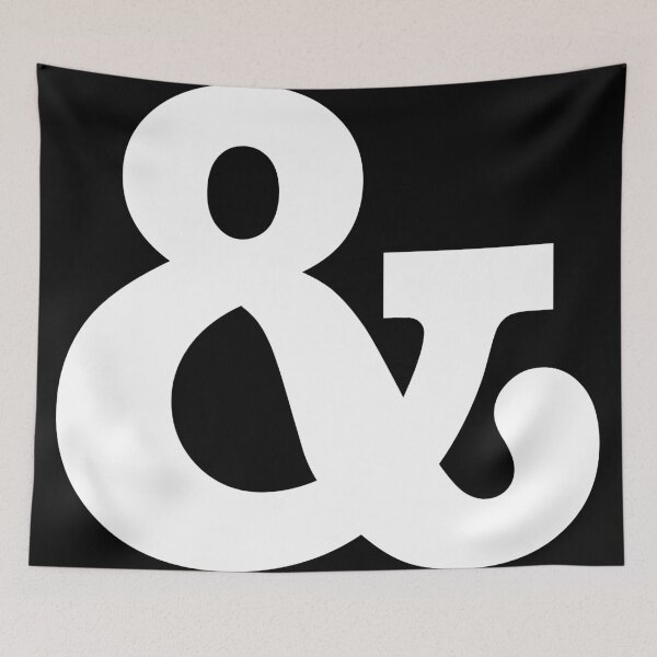 Item preview, Ampersand, and designed and sold by StateHouse.