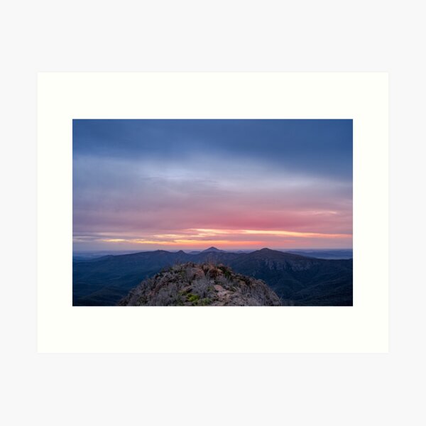 Item preview, Sunset at Mount Kaputar designed and sold by PaulMorrall.