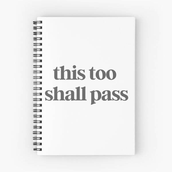 Item preview, this too shall pass designed and sold by creaturespie.