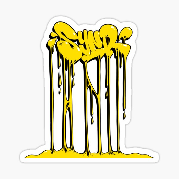 Synr Drips Graffiti Piece Sticker For Sale By Maniakdraws Redbubble 