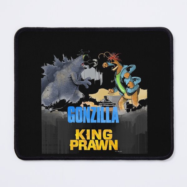 Item preview, Gonzilla vs. King Prawn designed and sold by ToniWagner.