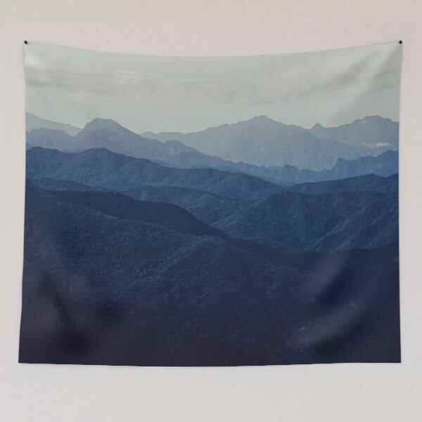 Item preview, Blue Ridge Mountains Under The Sky designed and sold by Simi2020.