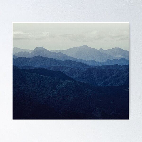 Item preview, Blue Ridge Mountains Under The Sky designed and sold by Simi2020.