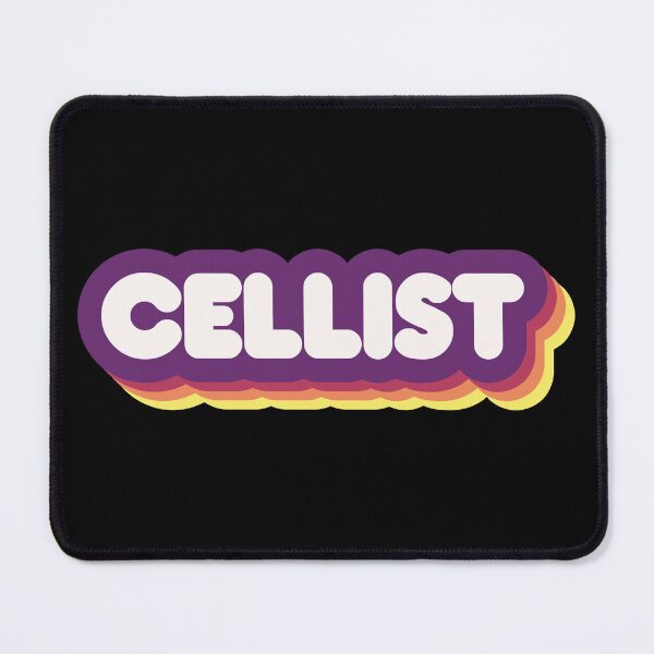 Item preview, 80's Retro Cellist designed and sold by TiltedBearDsign.