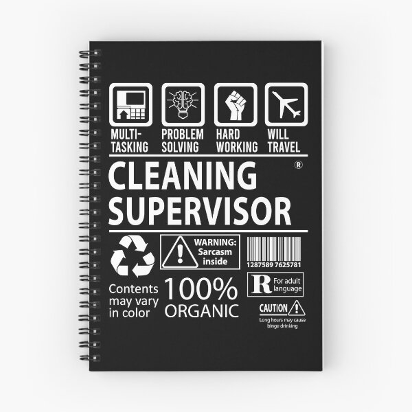 Item preview, Cleaning Supervisor T Shirt - MultiTasking Certified Job Gift Item Tee designed and sold by sabinacsnm.