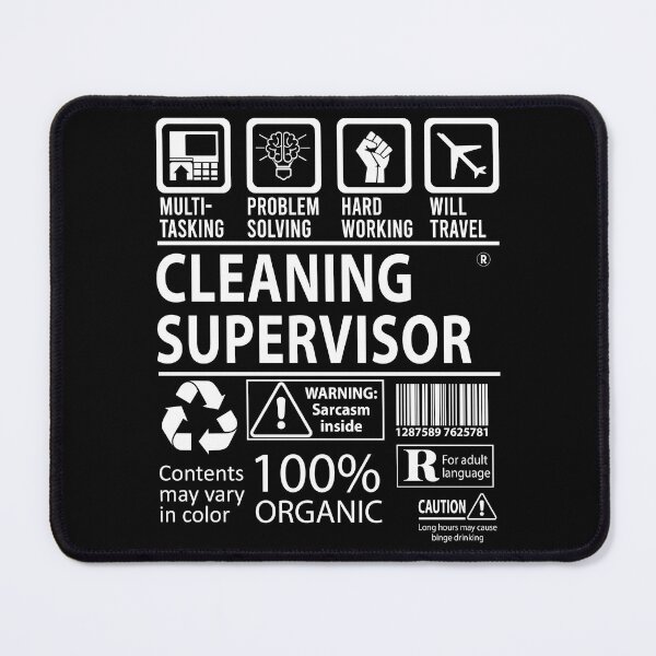 Item preview, Cleaning Supervisor T Shirt - MultiTasking Certified Job Gift Item Tee designed and sold by sabinacsnm.
