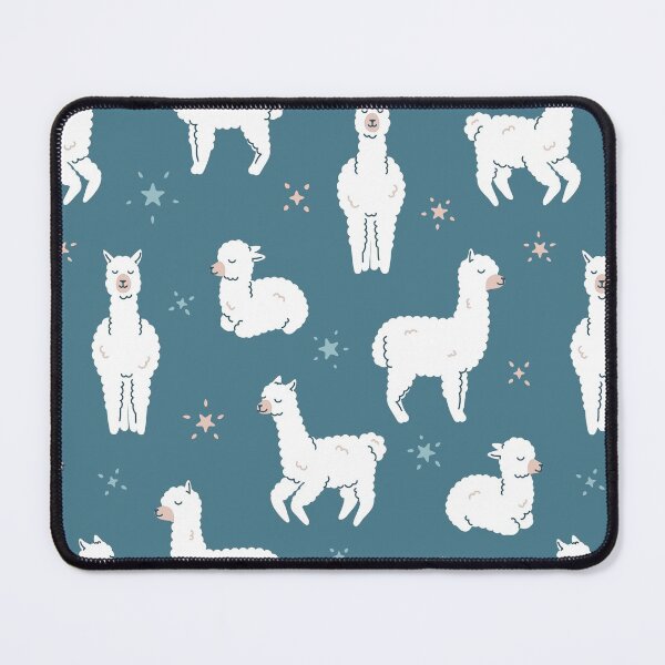 Item preview, Cute Llama pattern, fa la la la llama christmas lights snowflakes funny llama christmas lover designed and sold by Unicorny-Design.
