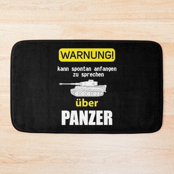 Artikelvorschau, Panzer T-ShirtIn German_ WARNUNG kann spontan eingehen zu sprechen über Panzer (Tiger) entworfen und verkauft von BeaOllwen.