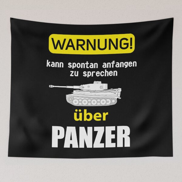 Artikelvorschau, Panzer T-ShirtIn German_ WARNUNG kann spontan eingehen zu sprechen über Panzer (Tiger) entworfen und verkauft von BeaOllwen.
