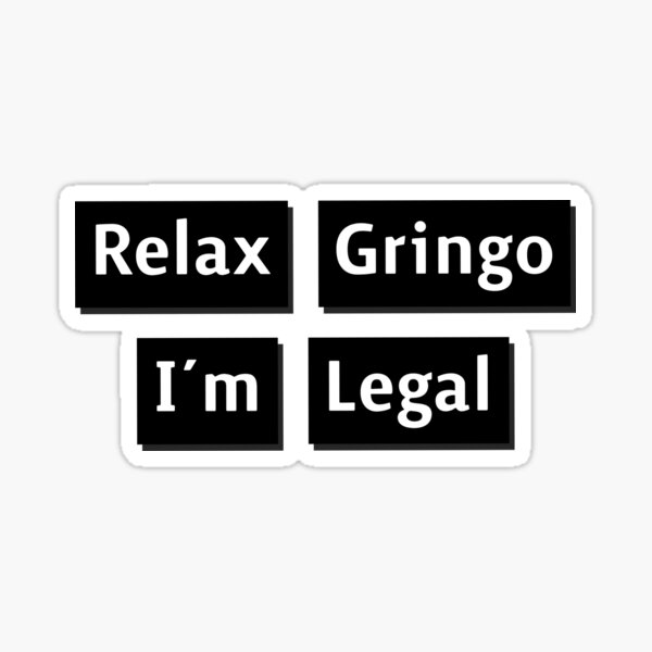 Relax Sticker