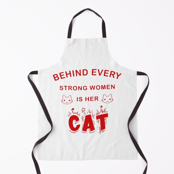 Item preview, Behind Every Strong Woman Is Her Cat designed and sold by Ruwans.