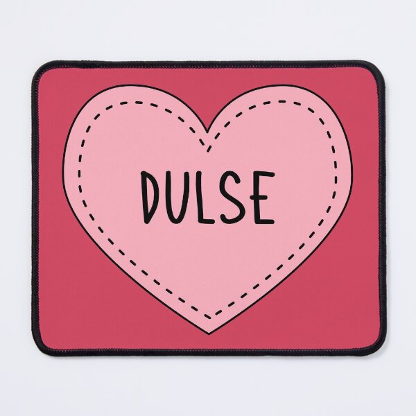 Item preview, Dulse Cute Pink Heart Stitches Edible Seaweed designed and sold by cashewdays.