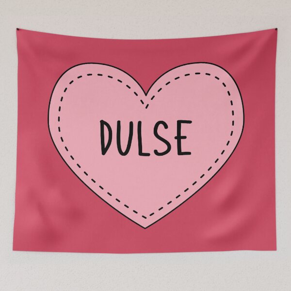 Item preview, Dulse Cute Pink Heart Stitches Edible Seaweed designed and sold by cashewdays.