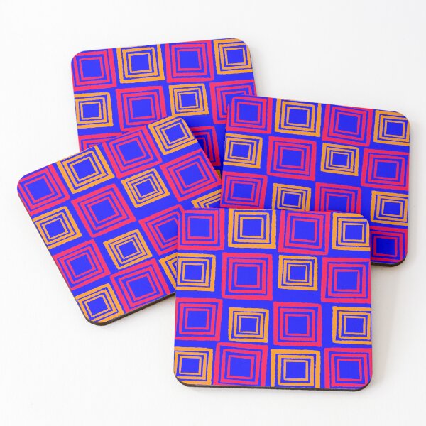 Item preview,  Red, green,blue and orange patterns designed and sold by johnrk.