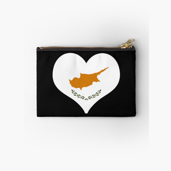 Item preview, Cyprus Flag Heart designed and sold by PKHalford.